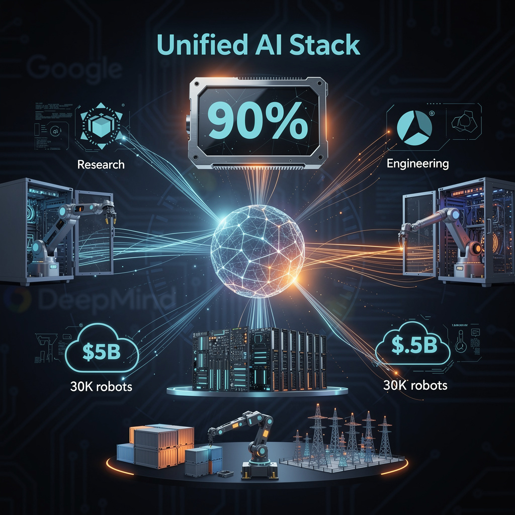 🤖 DeepMind Merges Compute, Claims 90% of AI Breakthroughs in Shock Re-org
