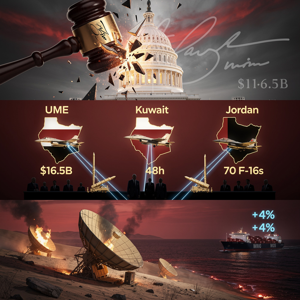 💸 $16.5 B Gulf Arms Spree Sidelines Congress as Iran Hits New U.S. Radars