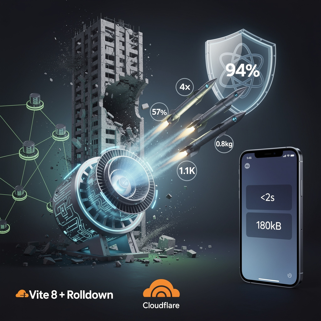 🚀 4× Speed, Half the Size: Vinext Ousts Next.js in 7-Day Cloudflare Coup