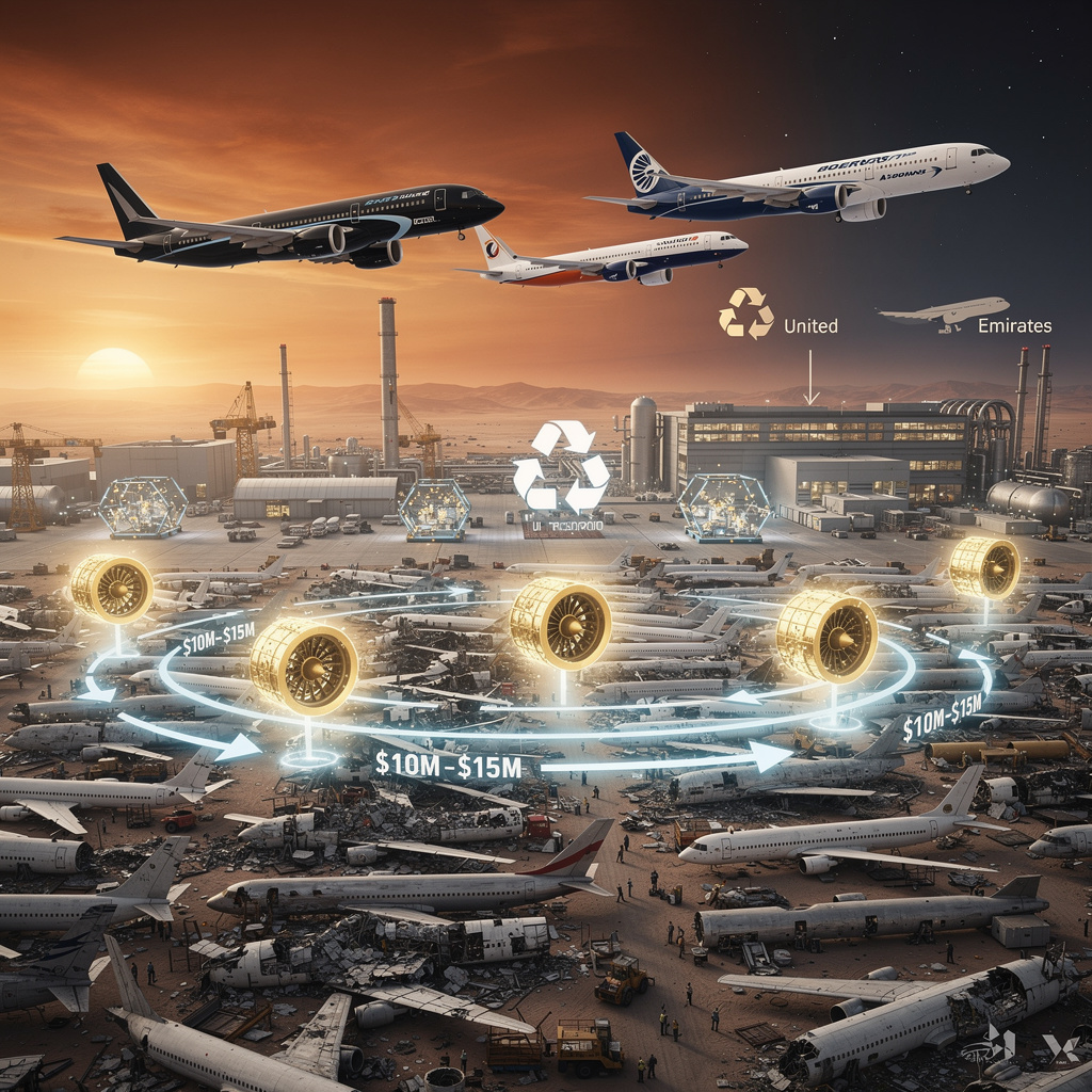 ✈️ 5,300-Aircraft Gap: Global Fleet Shortfall to Hit 9,000 by 2035 as Engine Gold-Rush Grounds Jets